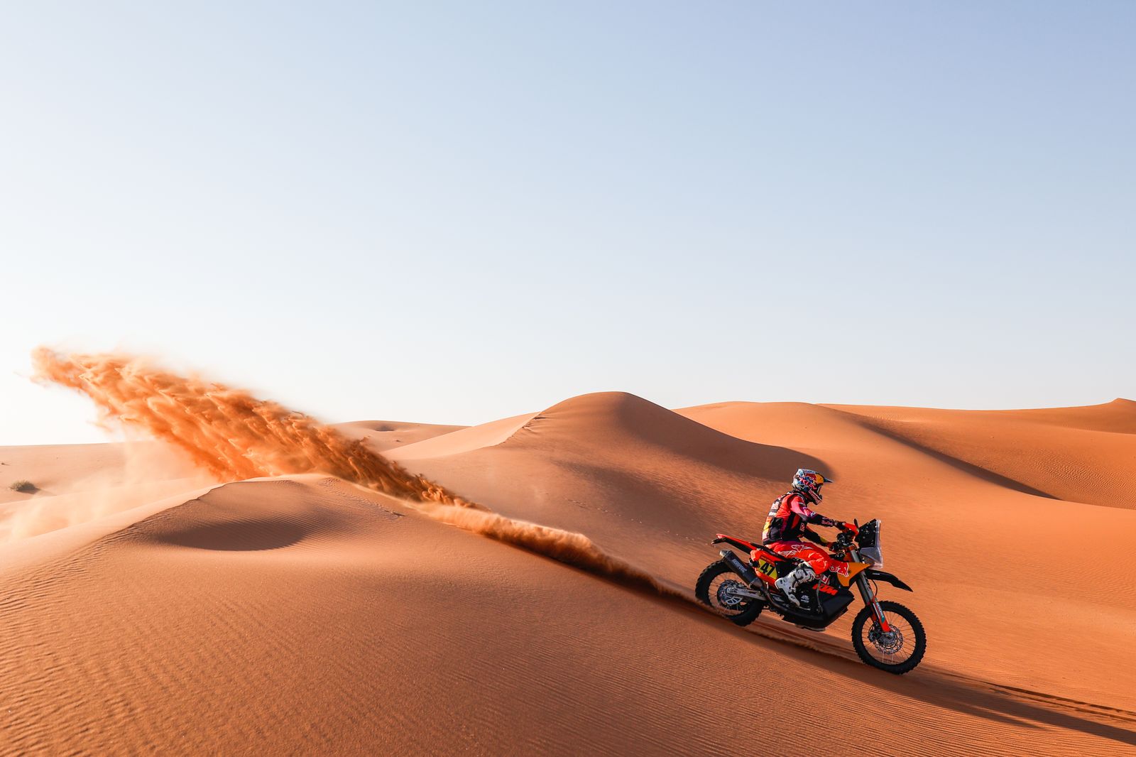 Las espectaculares imágenes del Dakar por las dunas