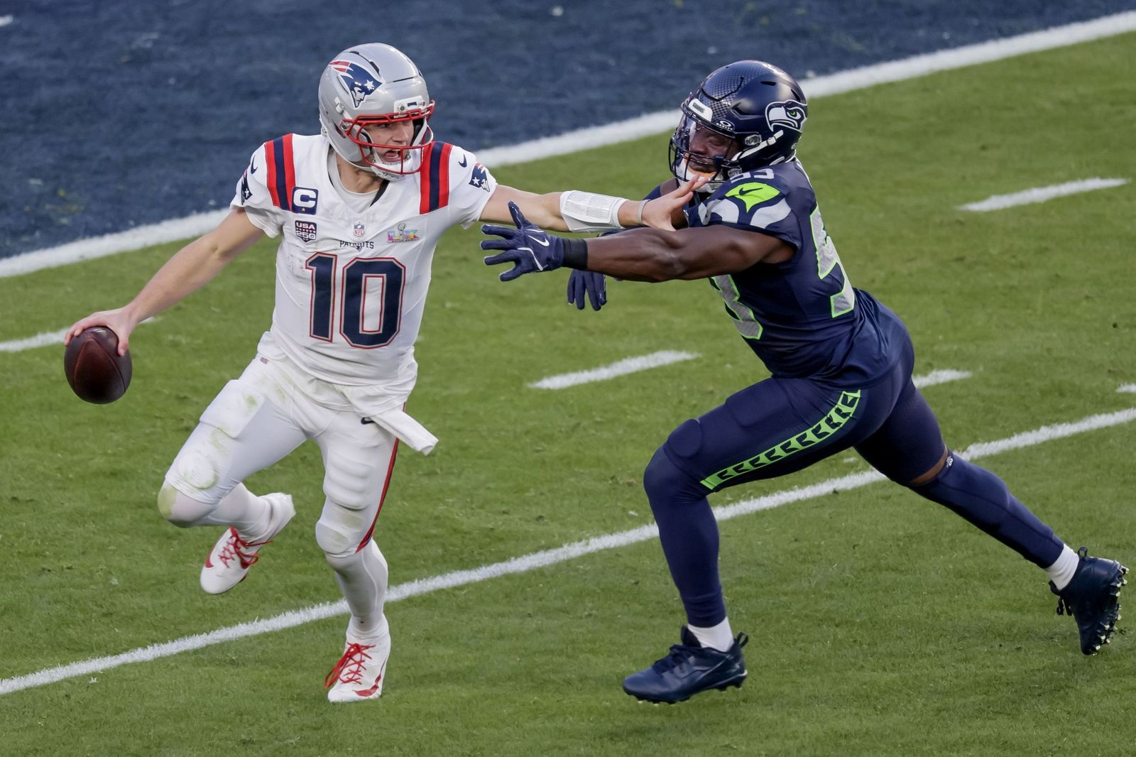 Las mejores fotos de la Super Bowl con la actuación de Bad Bunny