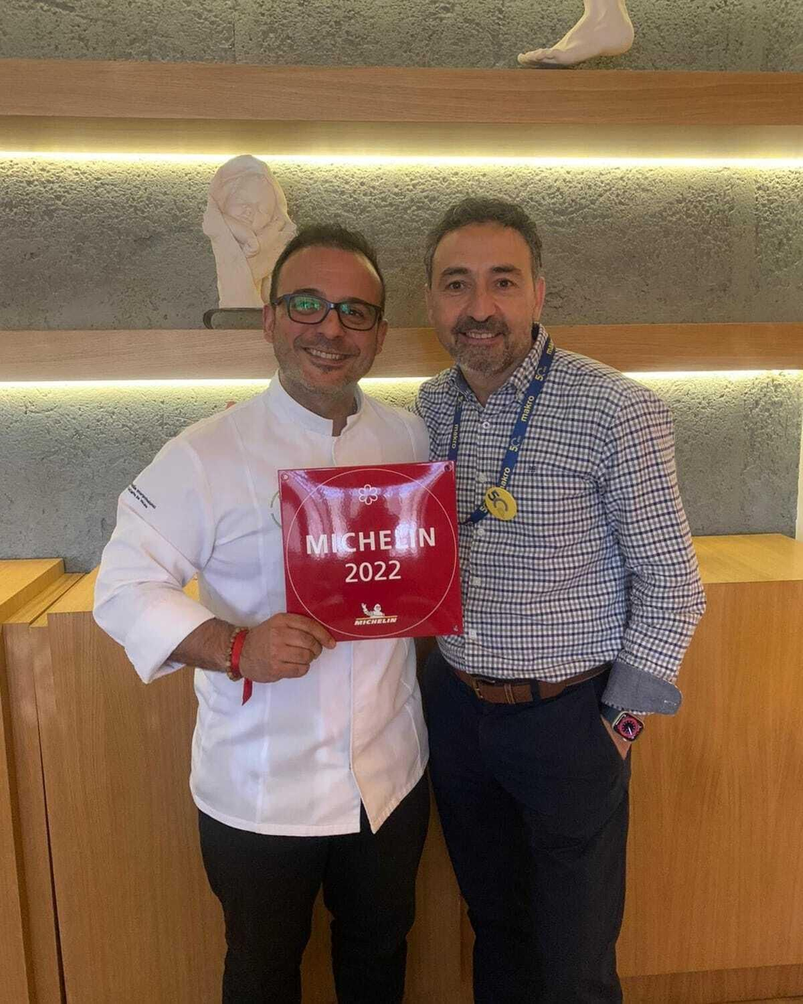 Kisko García revalidaba recientemente la Estrella Michelín  de Restaurante Choco