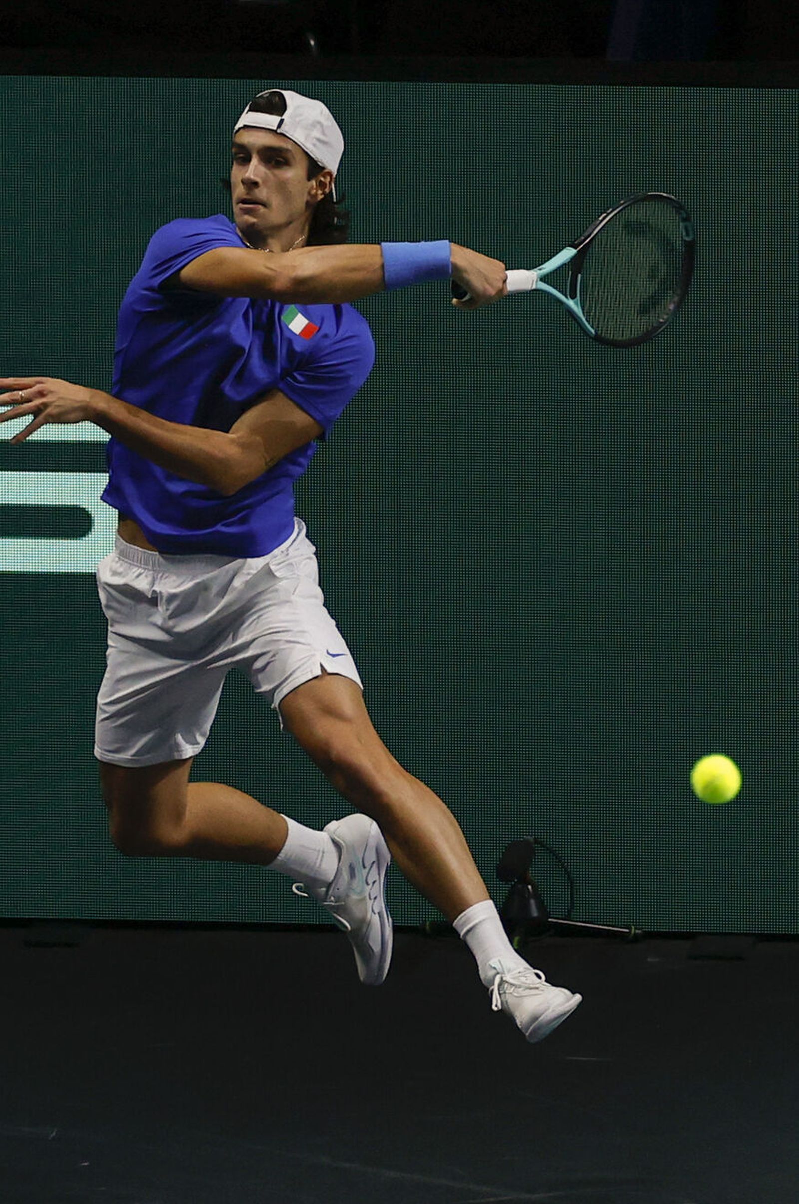 Felix Auger Aliassime - Lorenzo Musetti de la Copa Davis de Málaga