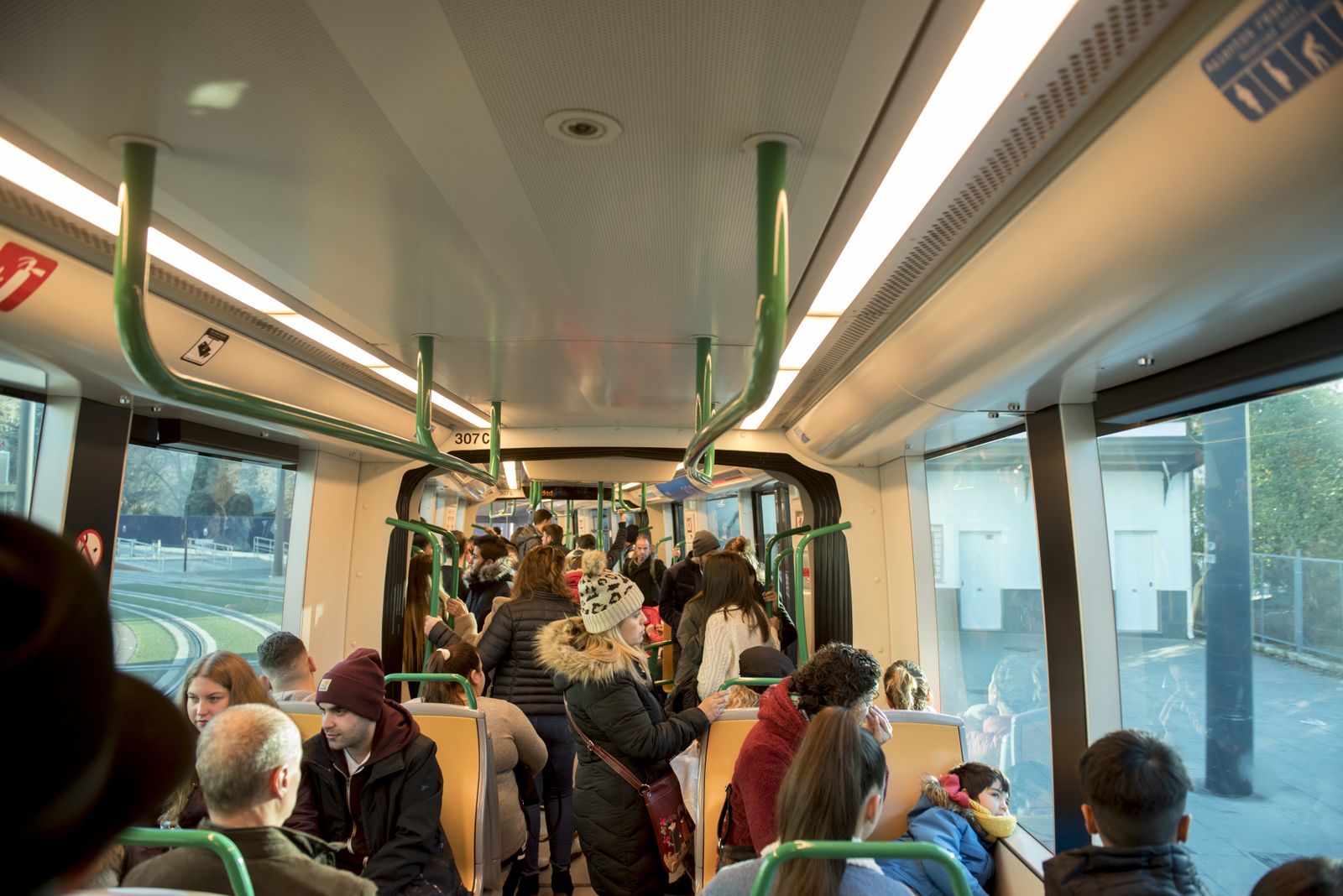 Atascos y avalancha de afluentes en el Nevada