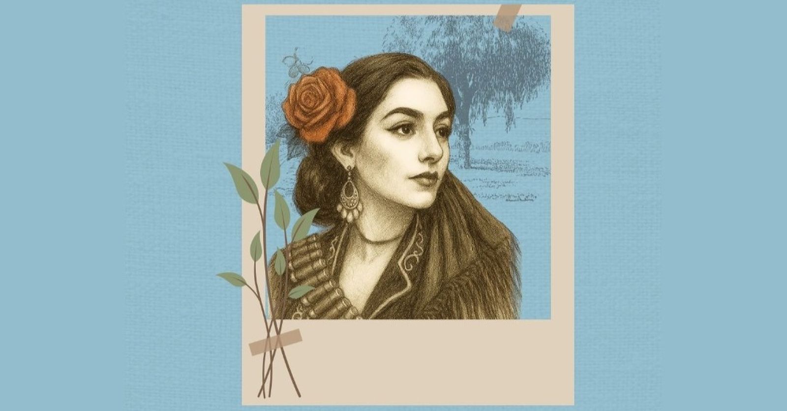 El mes de marzo lo protagoniza la ilustración de María Jerónima Francés, esposa del célebre bandolero cordobés “El Tempranillo”, figura esencial para comprender su historia