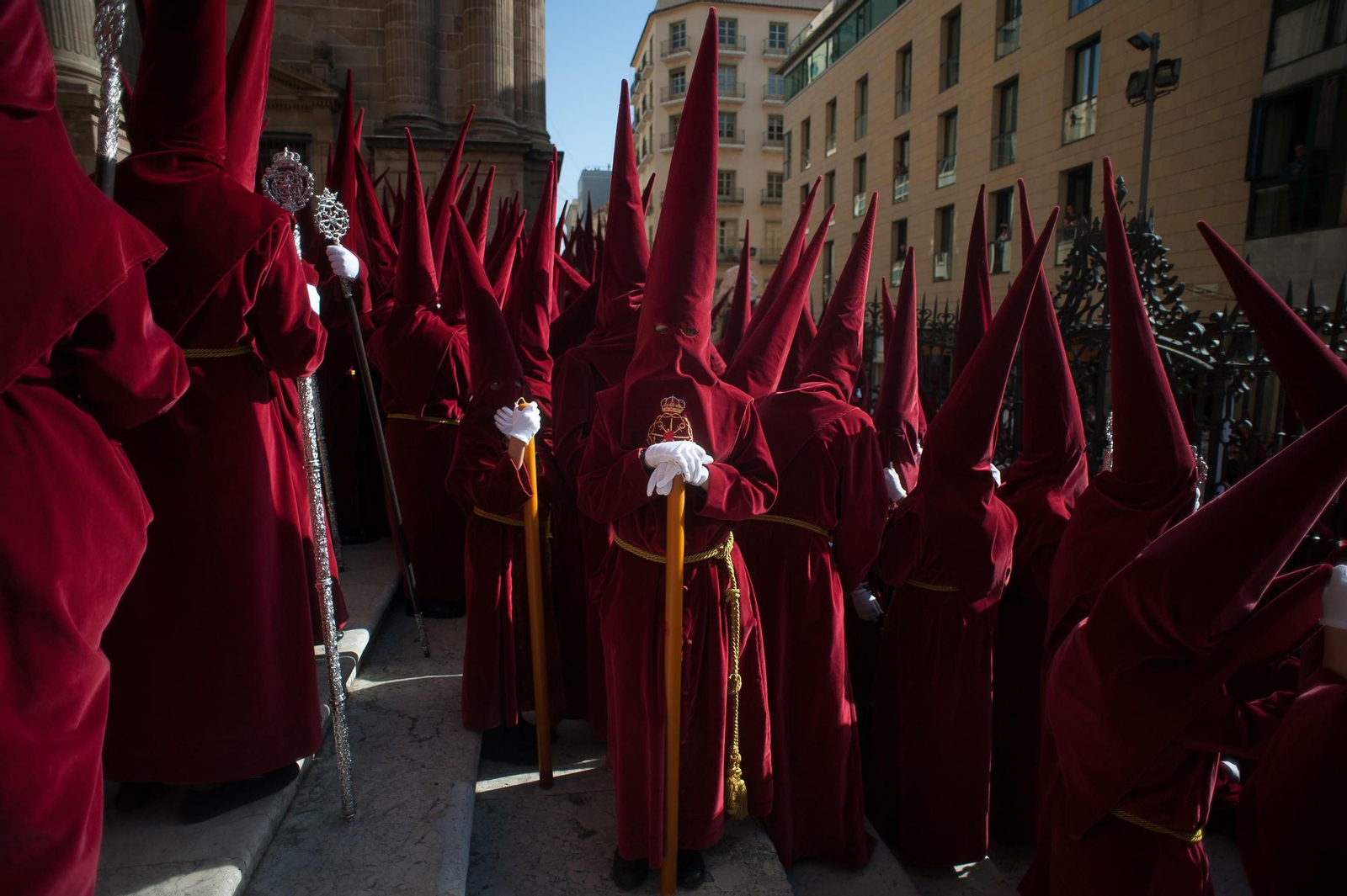 Las fotos de Estudiantes en el Lunes Santo en Málaga
