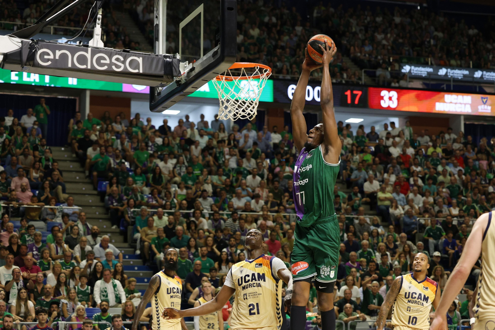 Fotos del Unicaja - UCAM Murcia