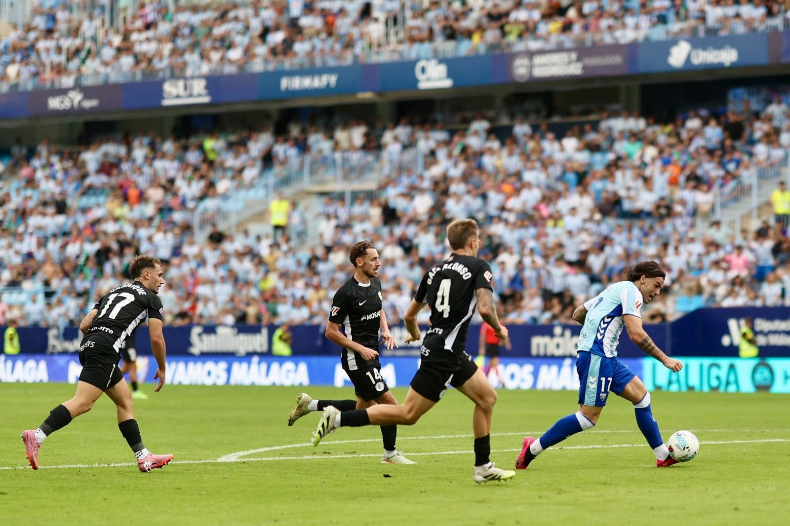 Las fotos del Málaga - Andorra