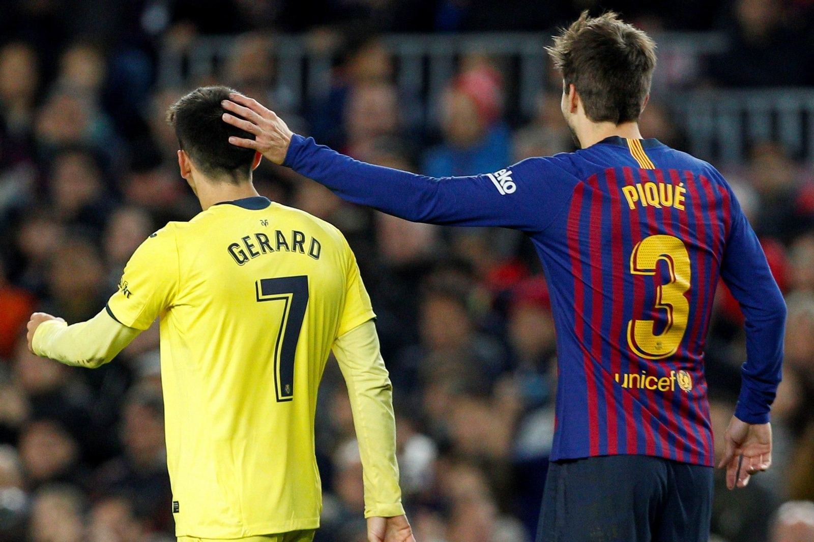 Las imágenes del Barcelona-Villarreal
