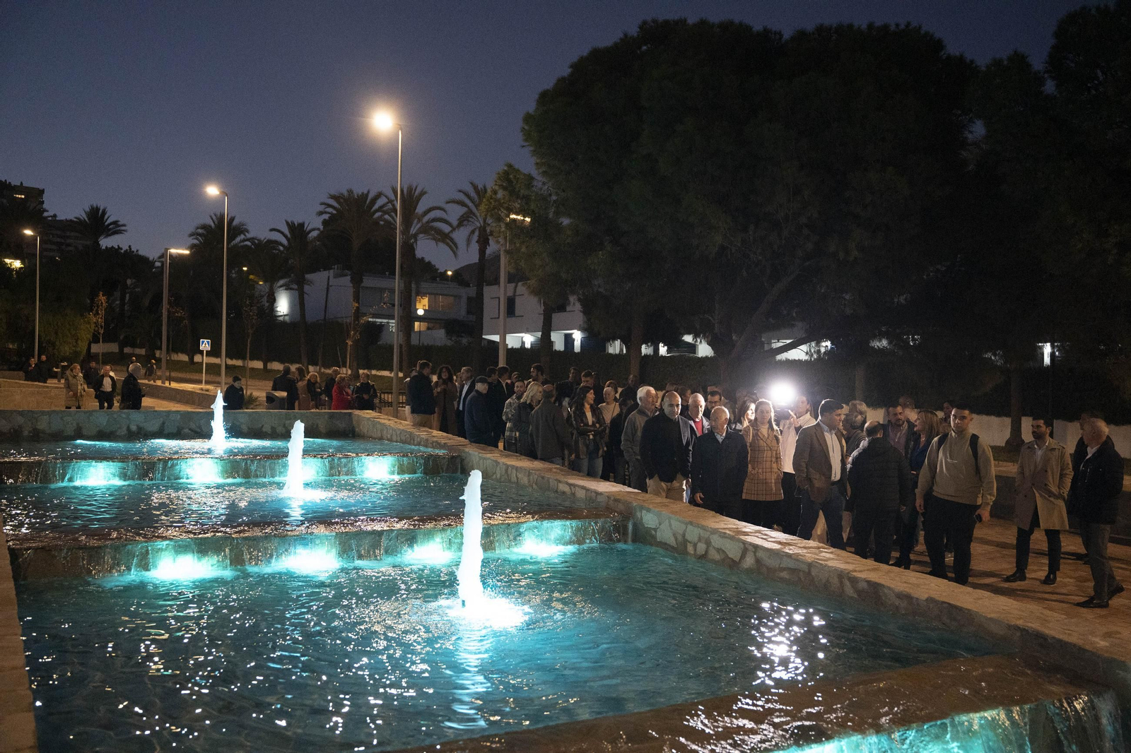 Las imágenes de la inauguración de la primera fase de la adecuación de la Rambla San Antonio de Aguadulce