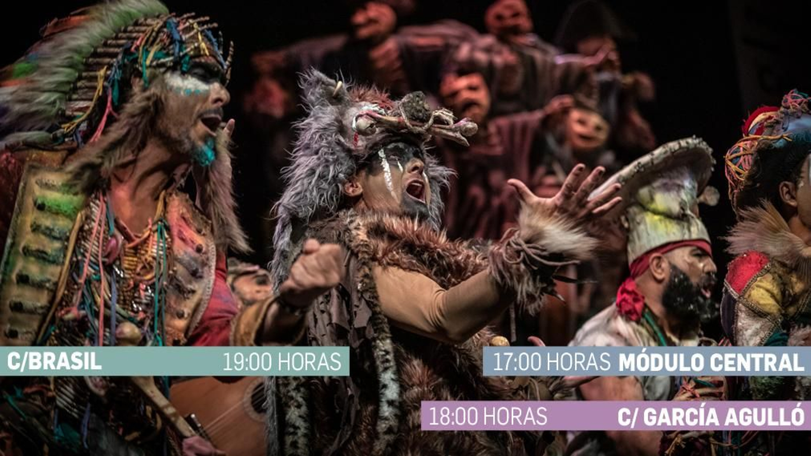 La comparsa de Martínez Ares, primer premio con 'Los carnívales'.