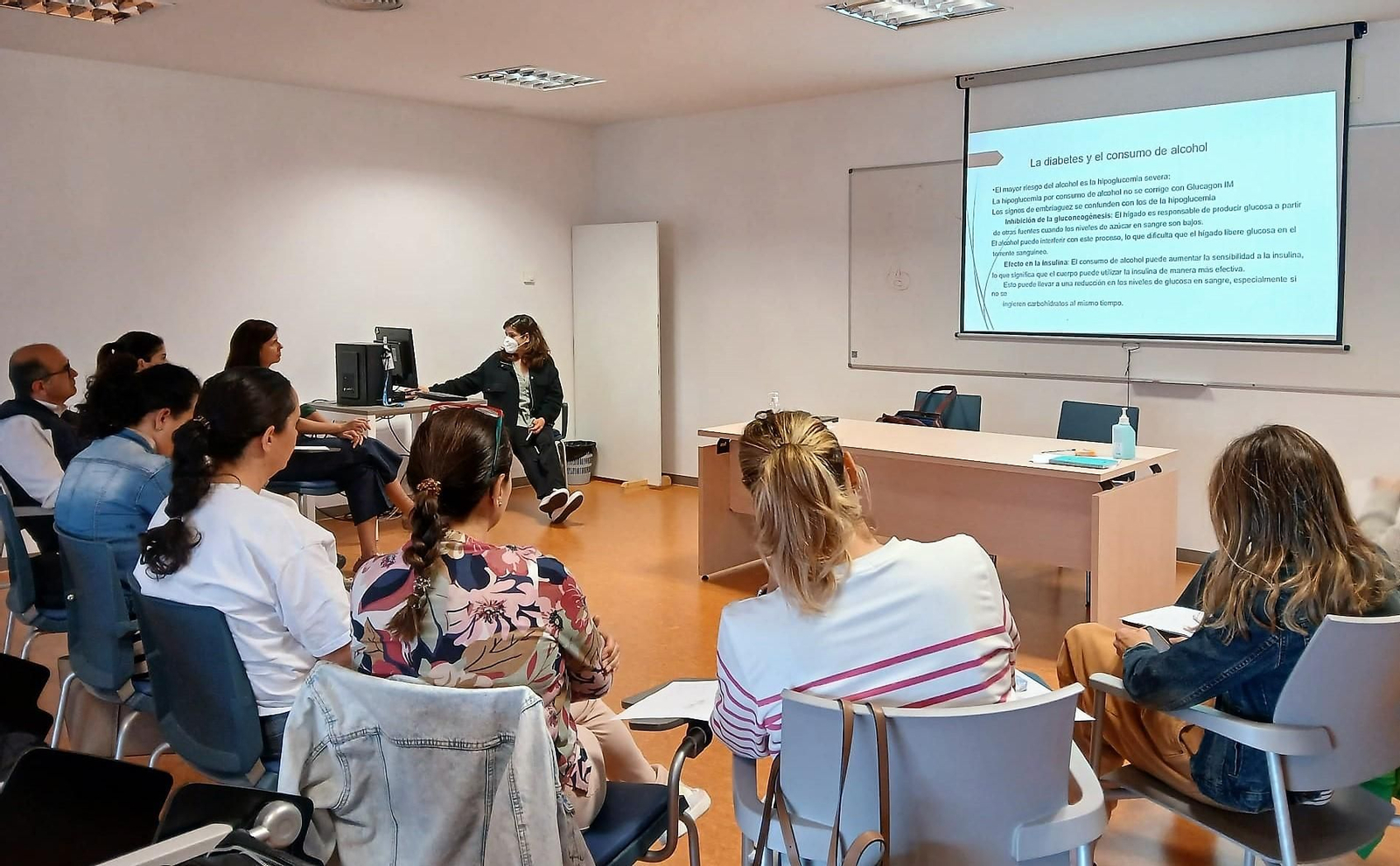Formación con padres de niños con diabetes tipo 1