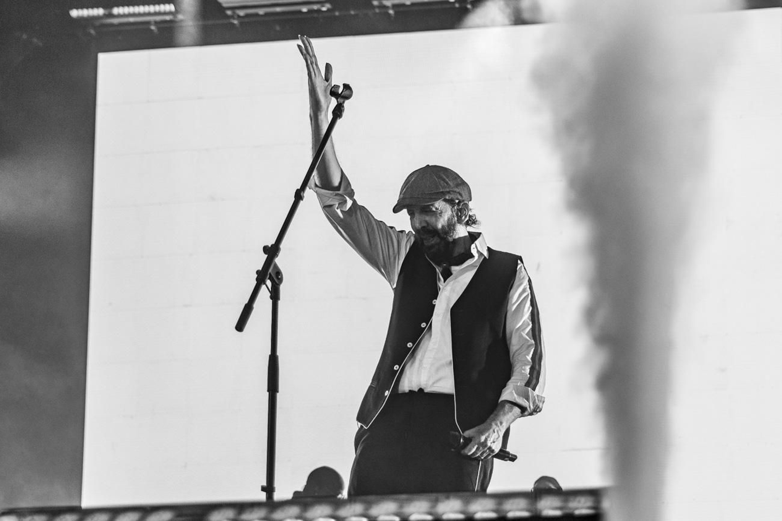 El primer concierto en Jaén de  Juan Luis Guerra, en el Vive Jaén Music Fest