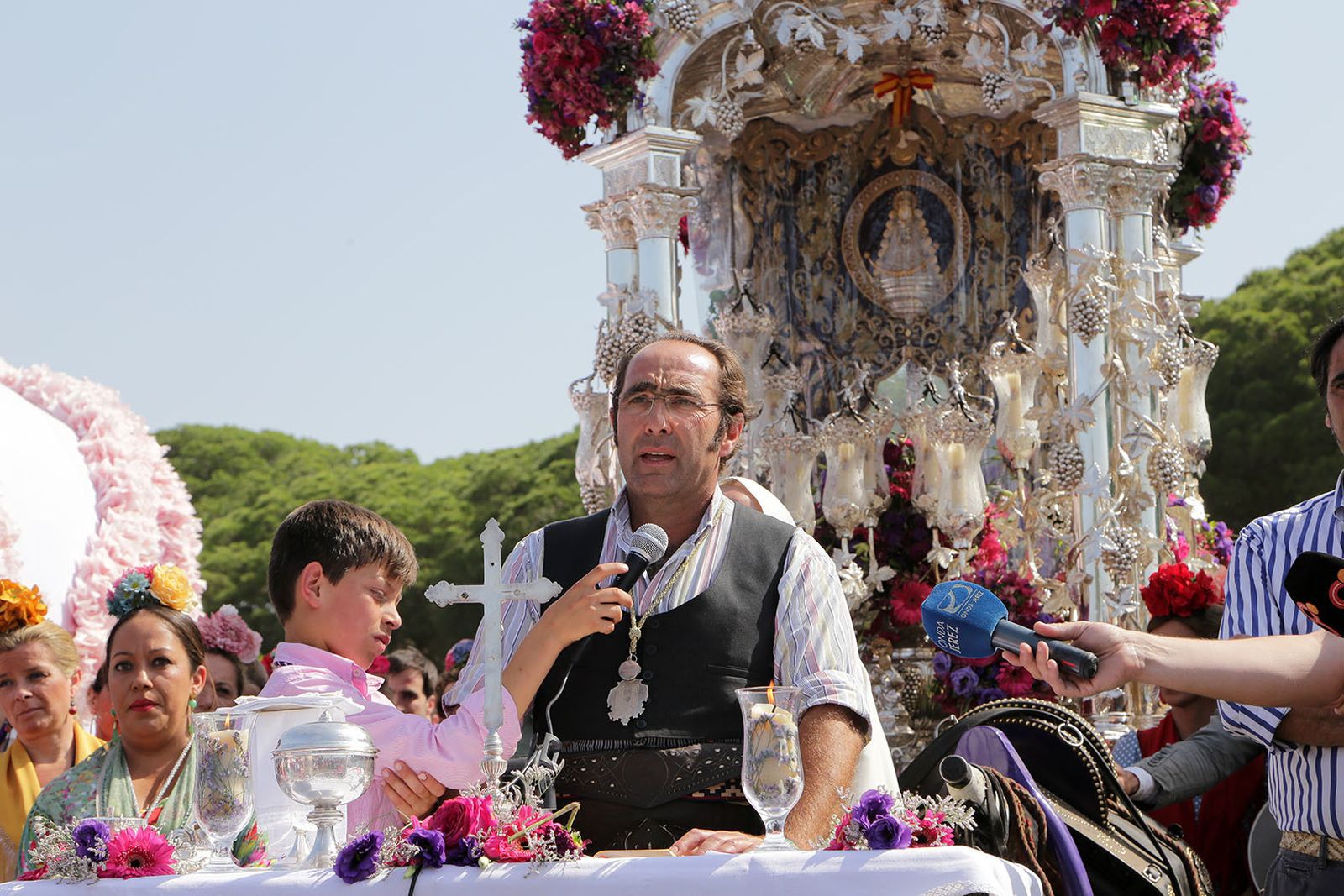 Las imágenes de la segunda jornada de camino de la Hermandad de Jerez