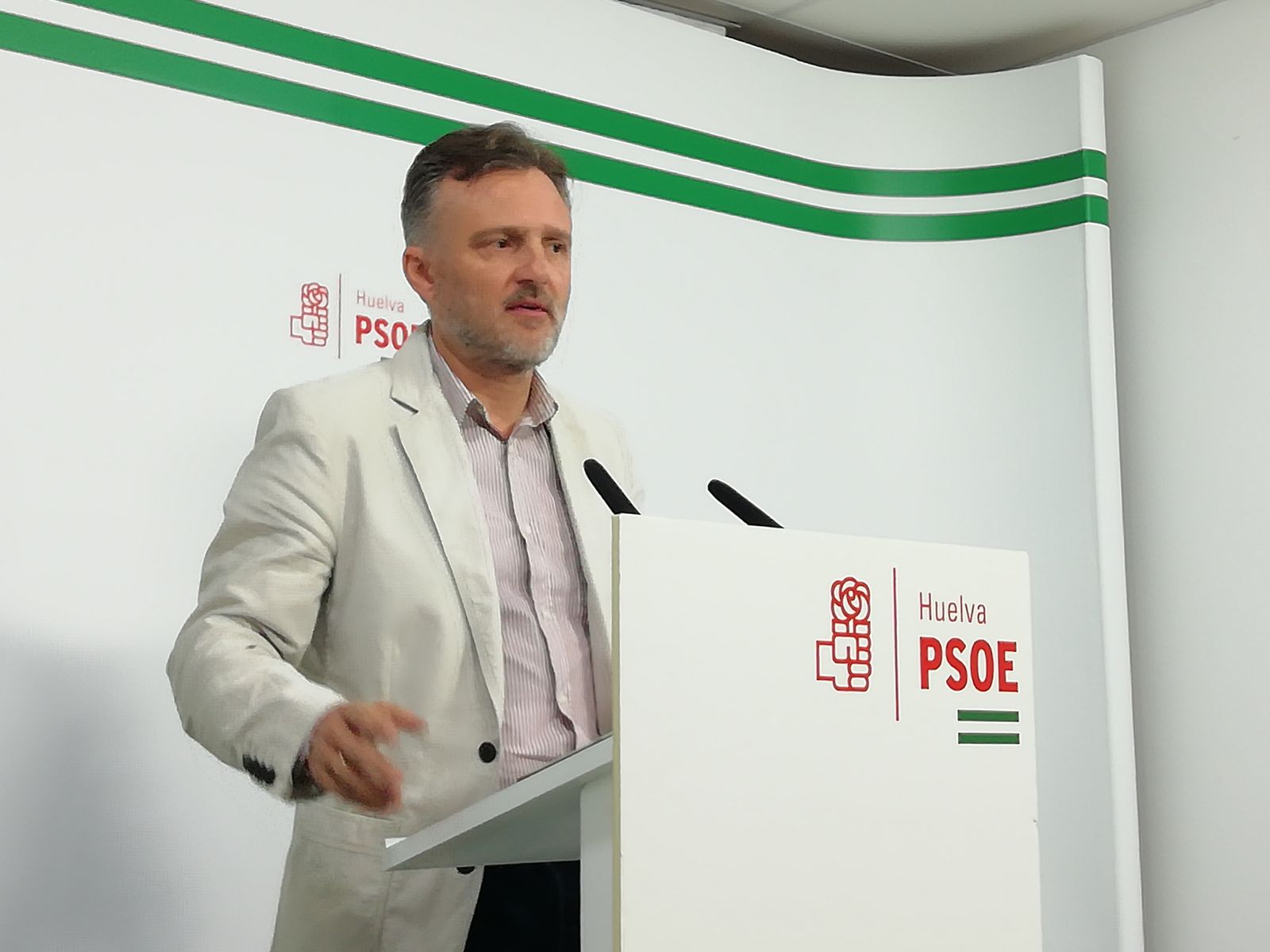 El coordinador de la Secretaría General del PSOE de Andalucía, José Fiscal.