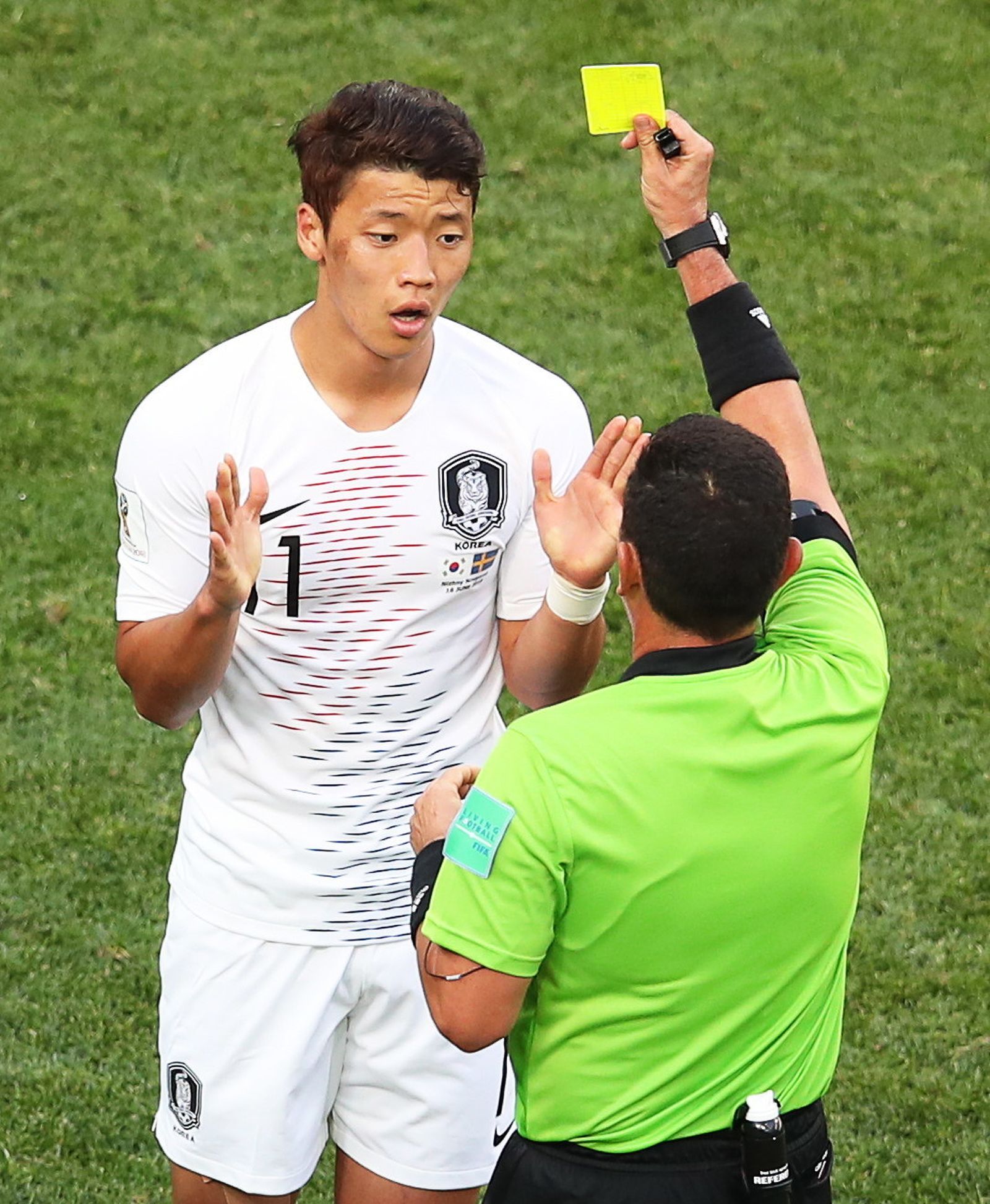 Las imágenes del Suecia-Corea del Sur