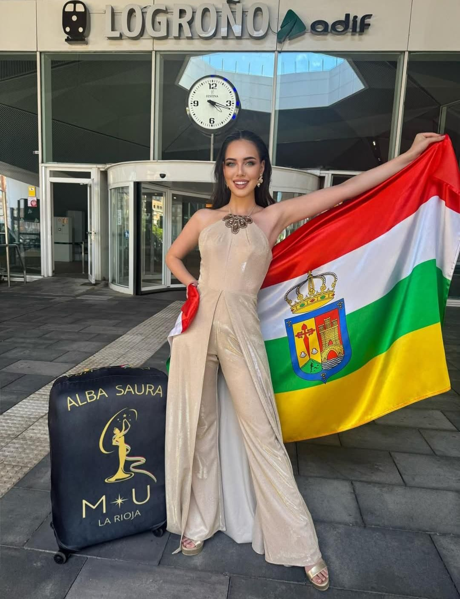 Alba Saura, Miss La Rioja
