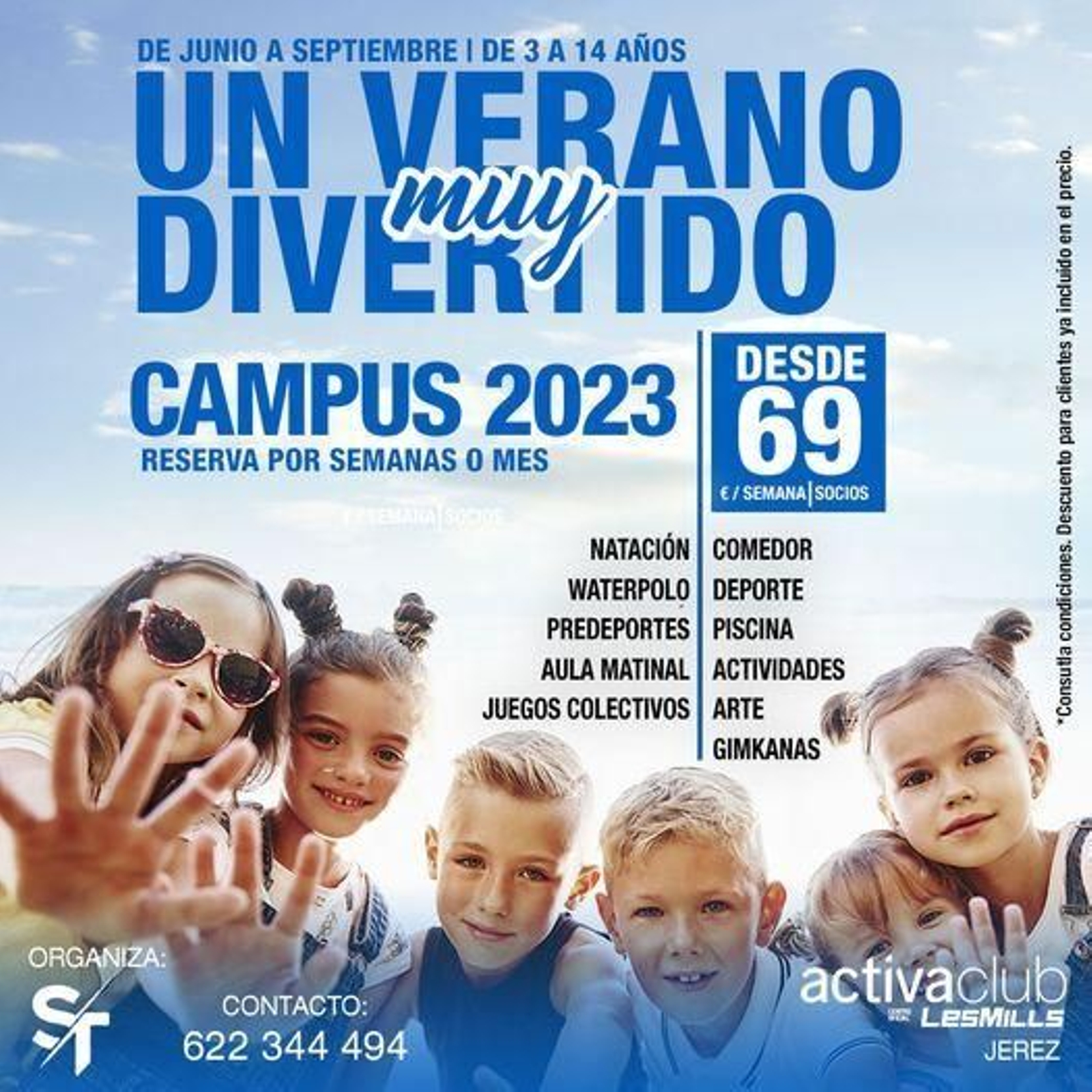 Campamentos de verano en Jerez