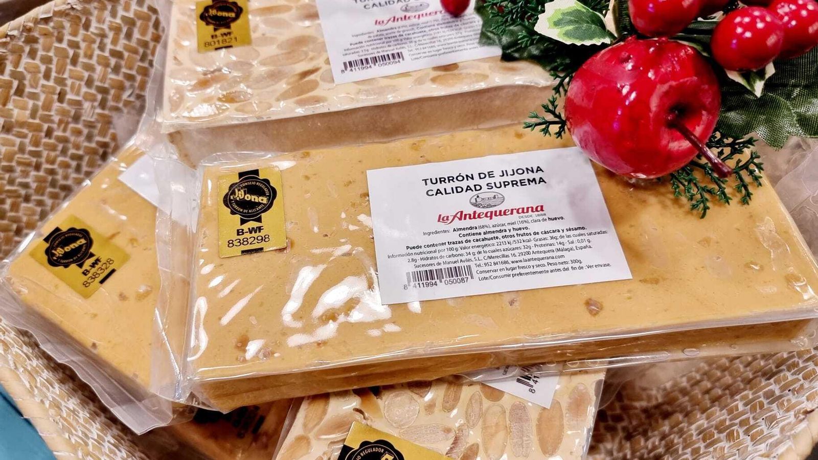 En Marcelino Pan y Vino no faltan los sabores más clásicos del auténtico turrón de Jijona