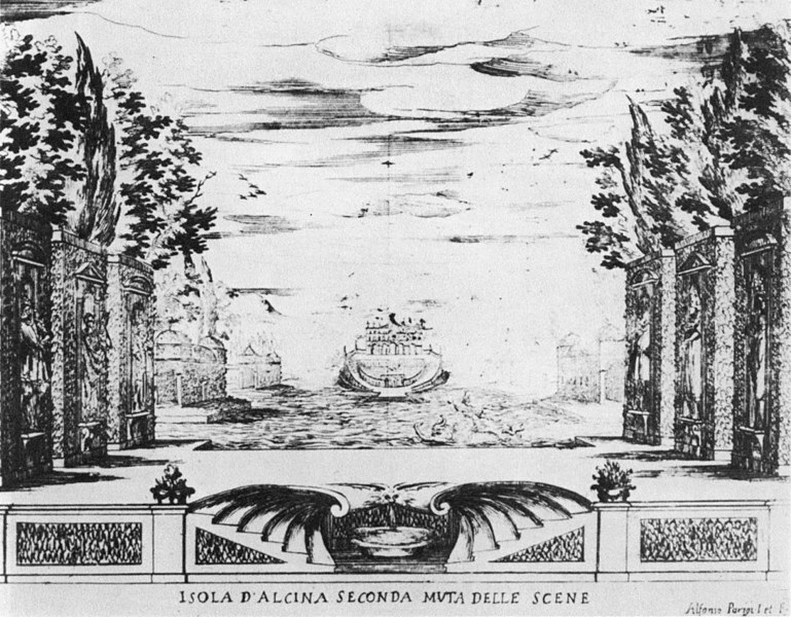 La isla de Alcina en la ópera conservada de Francesca Caccini