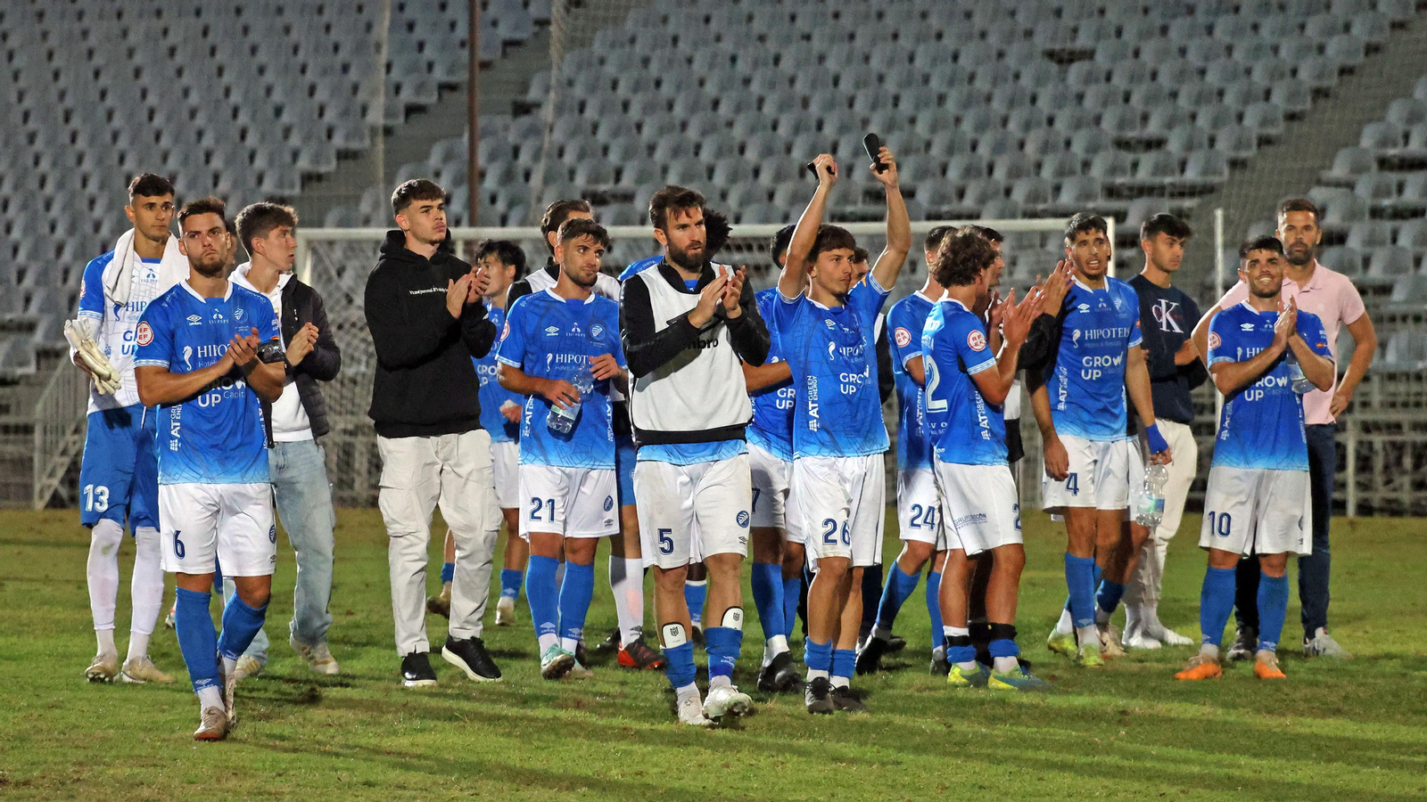 Xerez DFC - Córdoba B en el Pedro S. Garrido de Jerez