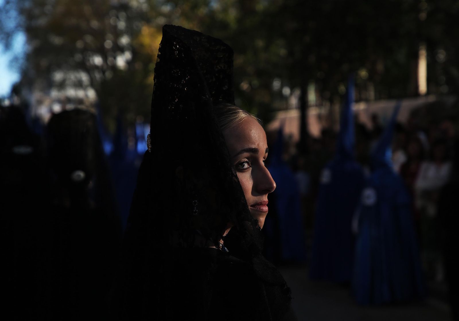 Fotos del Domingo de Ramos en Algeciras: Borriquita y Oración en el Huerto
