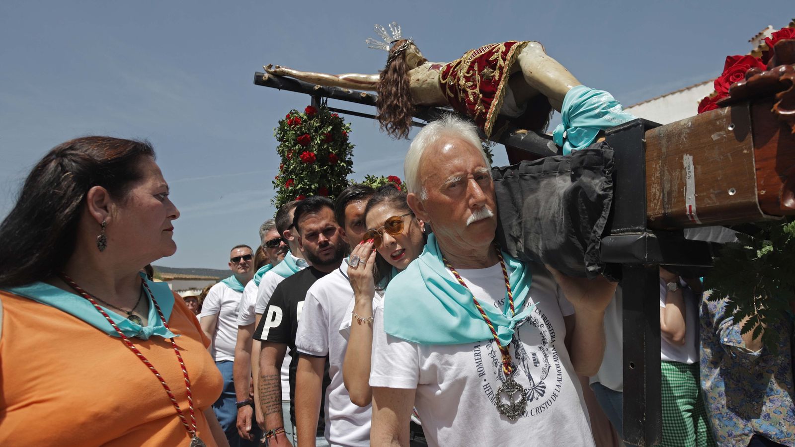 Fotos de la romería del Cristo de la Almoraima en Castellar