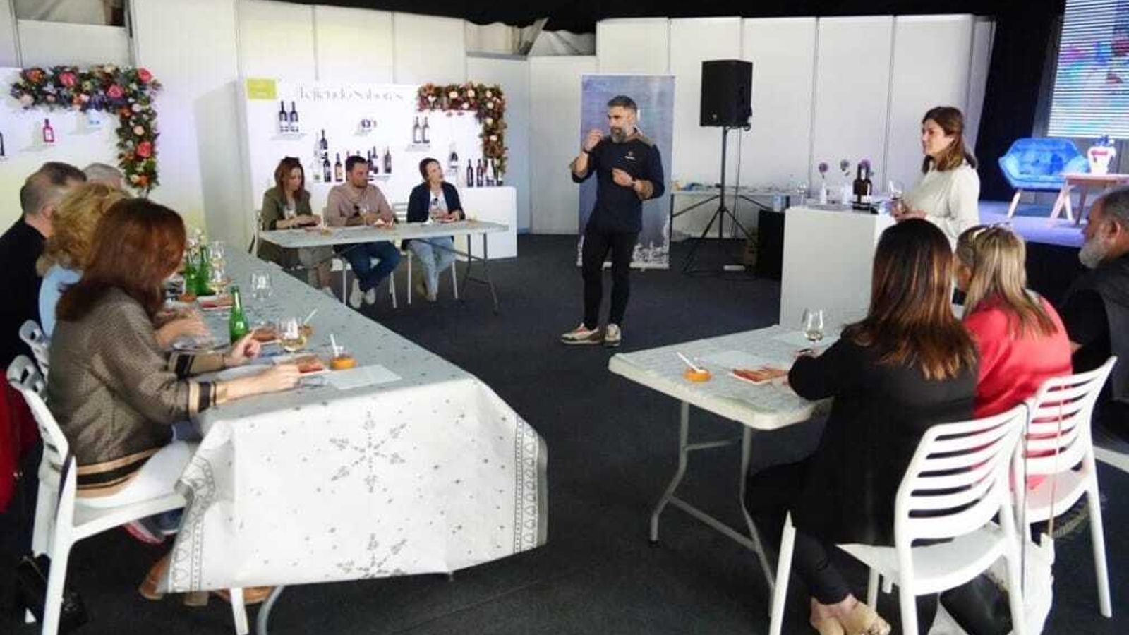 Cata maridada celebrada en el marco del proyecto Tejiendo Sabores.