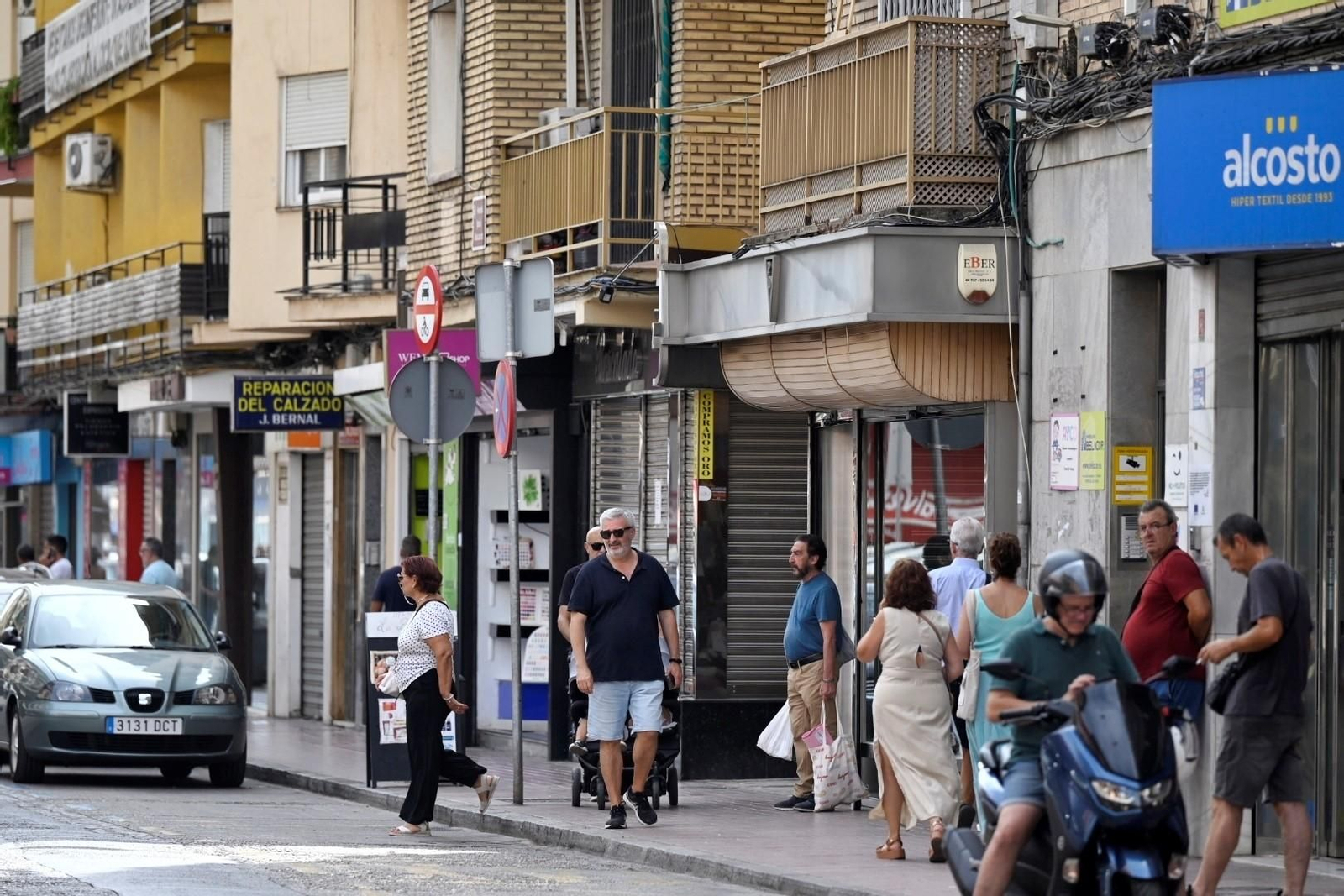 El último día de agosto en el barrio cordobés de La Viñuela, en imágenes
