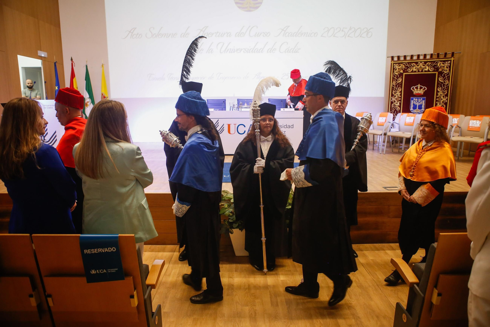 Fotos del acto de apertura en Algeciras del curso en la Universidad de Cádiz