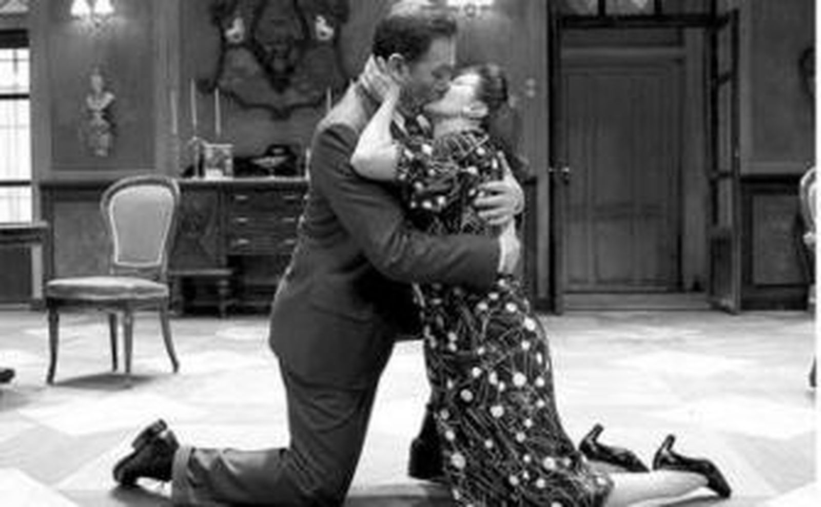 Concha Velasco y Héctor Colomé en un momento de la obra.