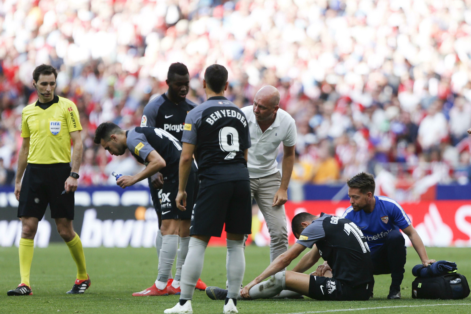 El Atlético de Madrid-Sevilla FC, en imágenes