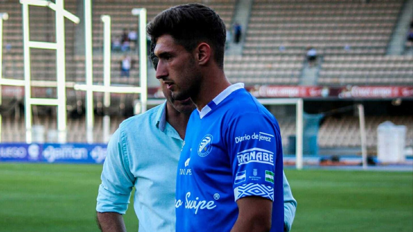 Juan Chaves conversa con Pérez Herrera el domingo.