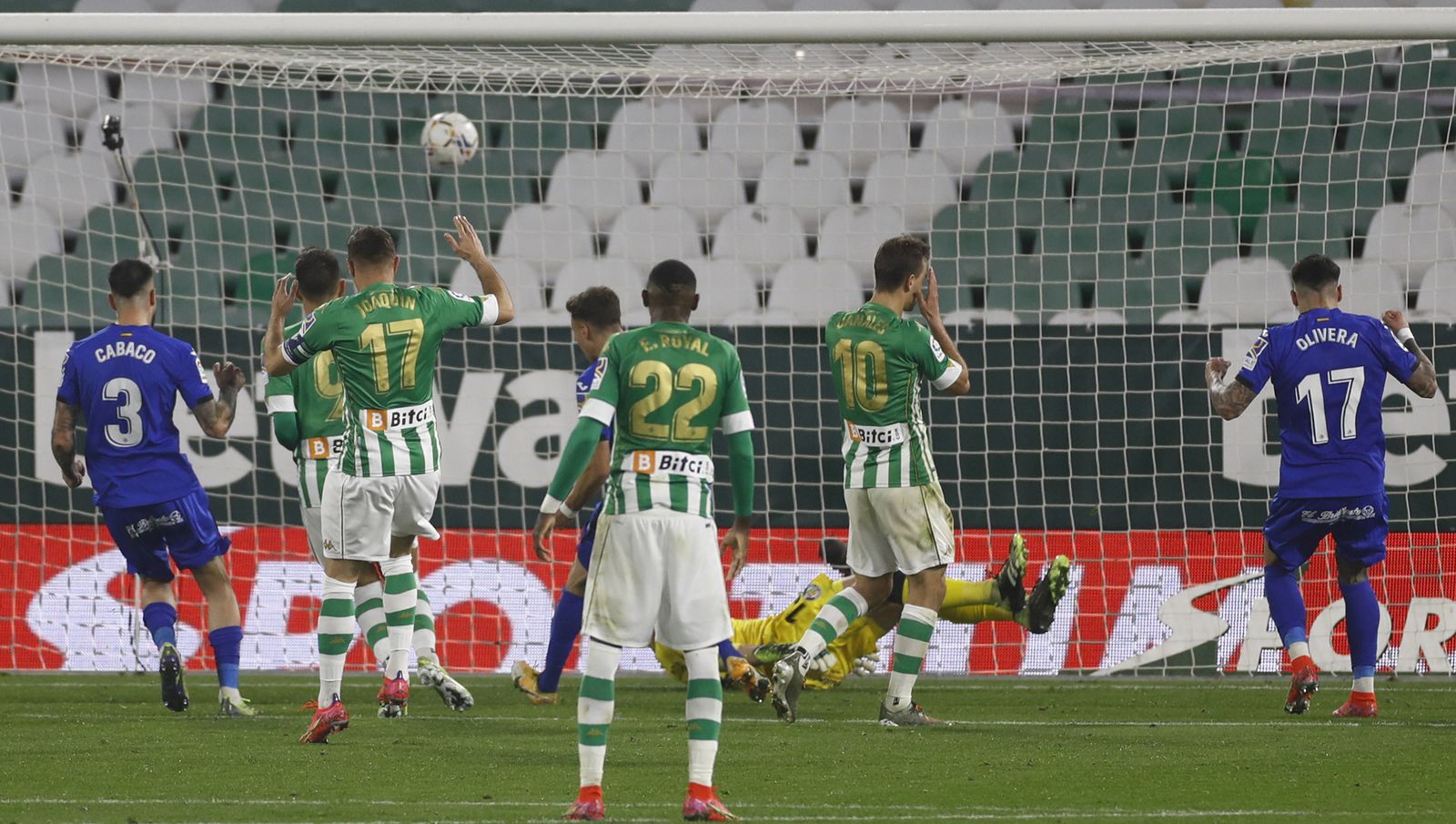 Las imágenes del Betis-Getafe