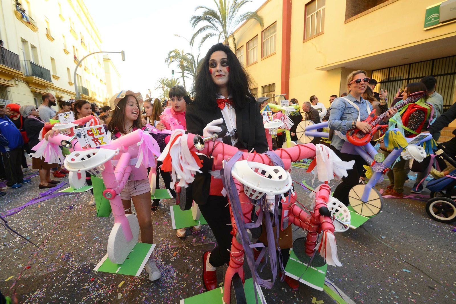 Las imágenes de la cabalgata del humor