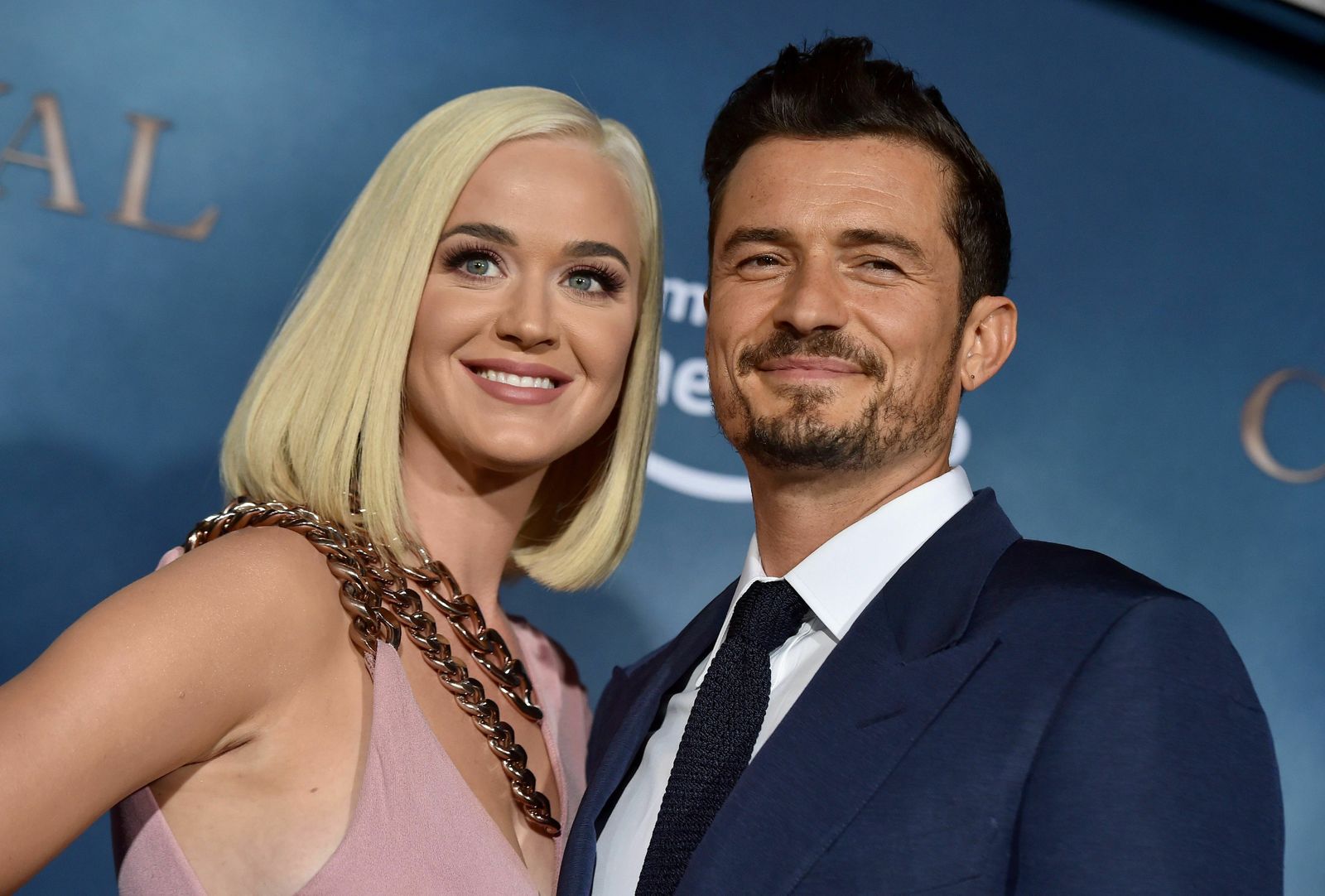Katy Perry y Orlando Bloom, juntos en una foto reciente.