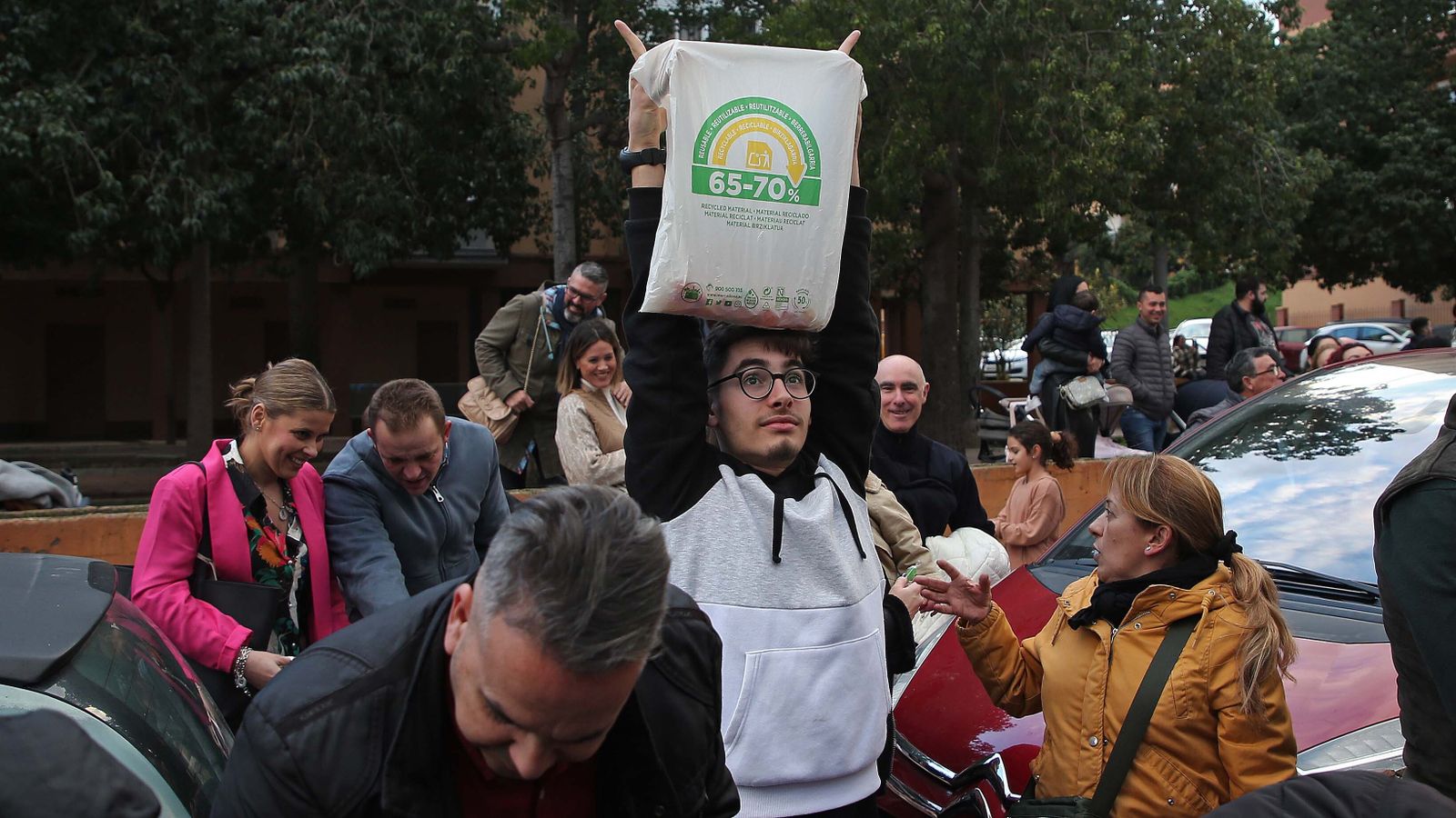 Fotos de la cabalgata de los Reyes Magos en Algeciras