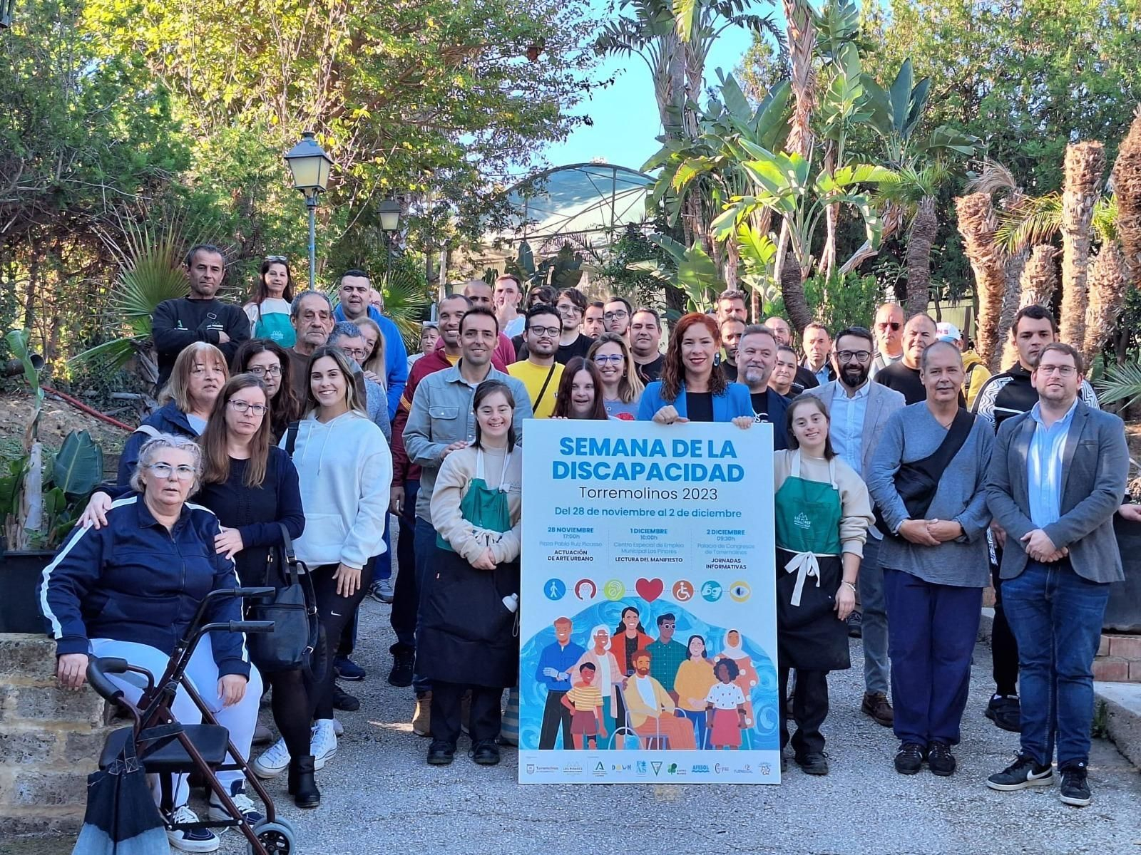 La presentación de las actividades de la 'Semana de la discapacidad'.