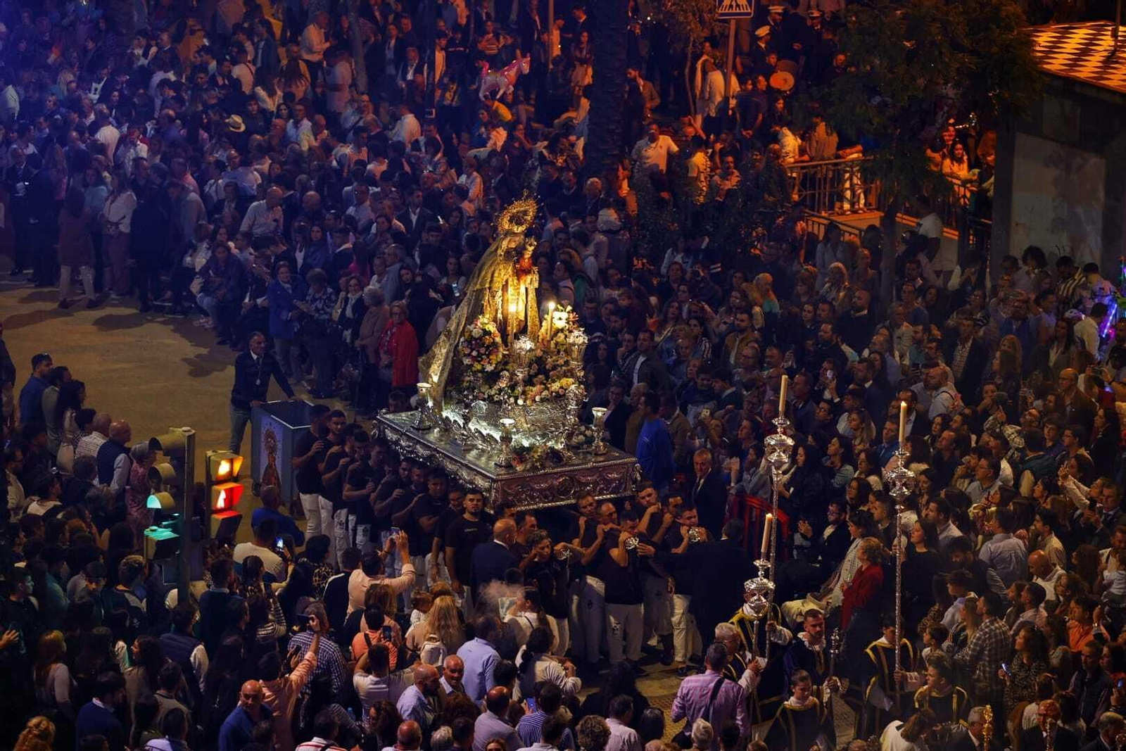 Todas las imágenes de la procesión Magna Mariana de Sanlúcar