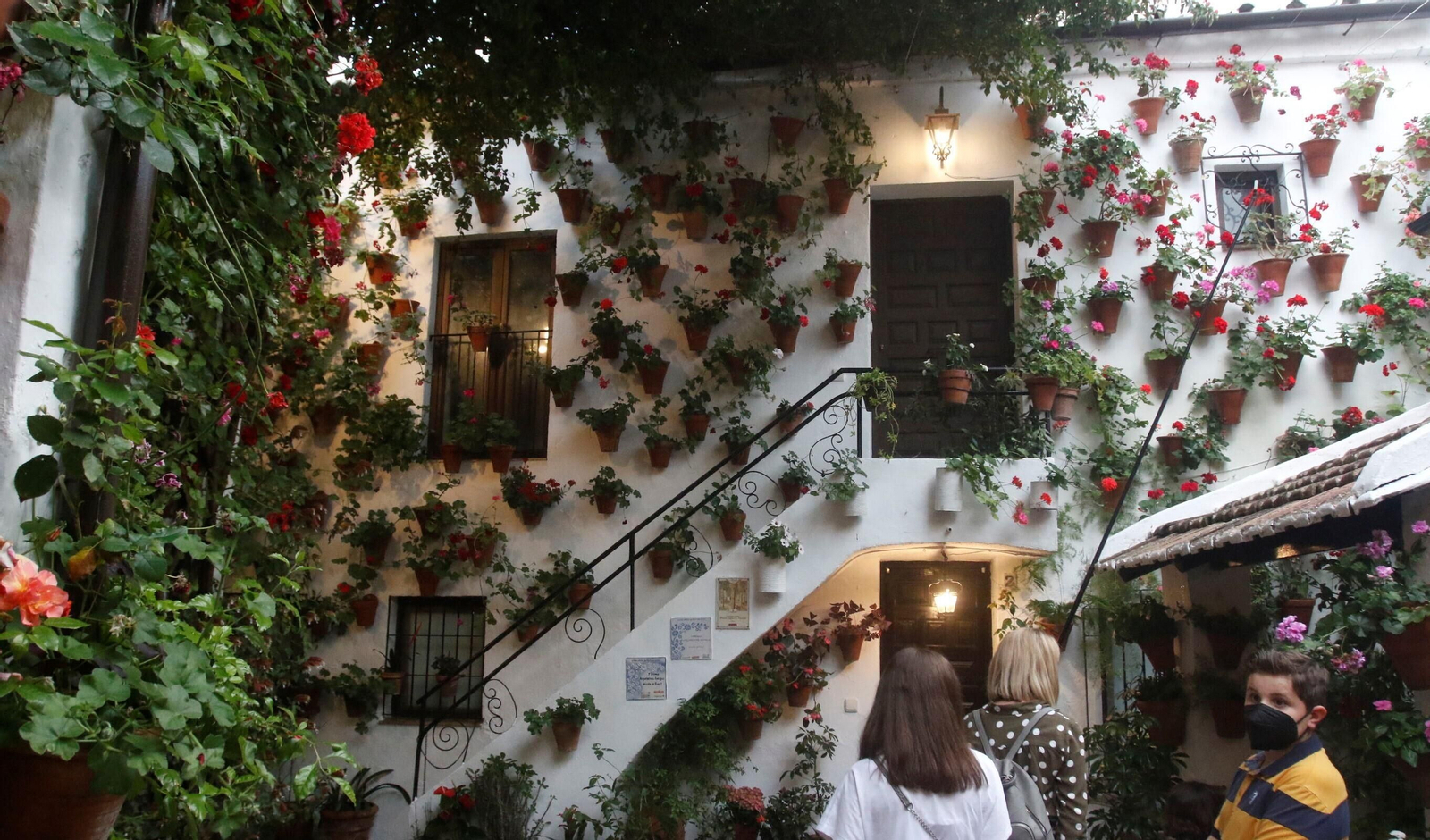 El patio de Martín de Roa, 7, ganador de la Mención de Honor, será uno de los que abran en octubre.