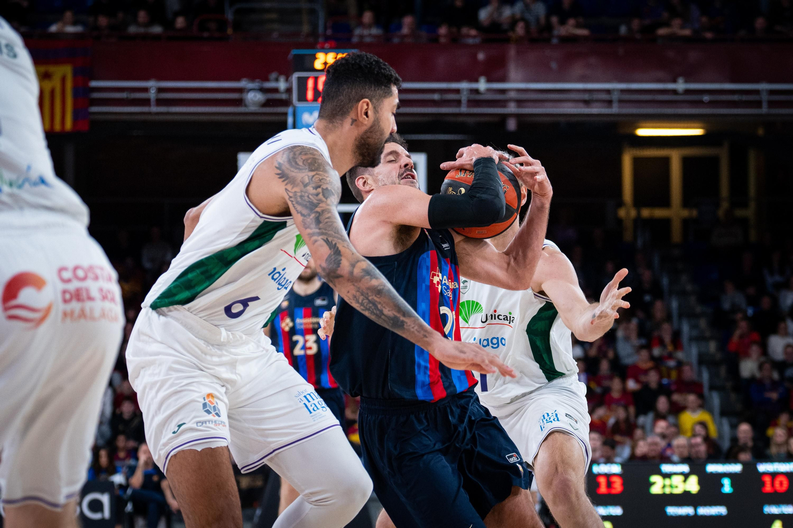 El Barcelona - Unicaja, en fotos