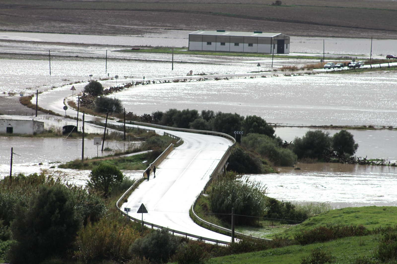 Imágenes del temporal en la provincia de Cádiz