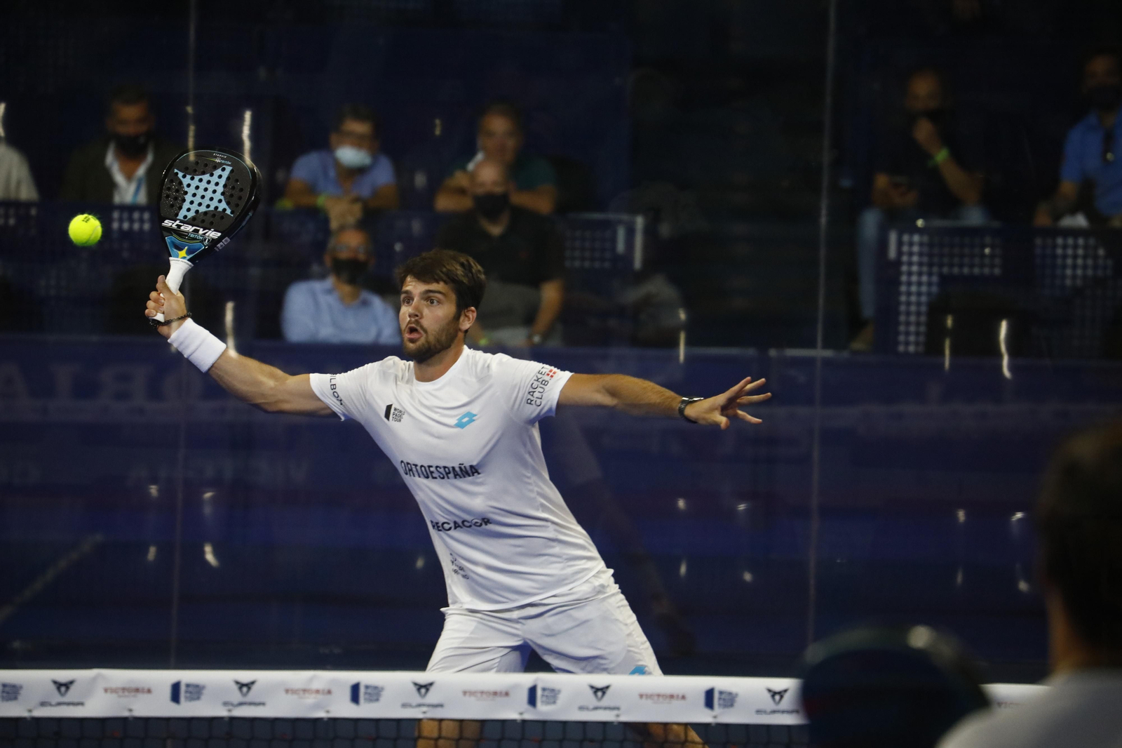 La cara y la cruz de Javi Garrido y Xisco Gil en el World Padel Tour de Córdoba, en imágenes