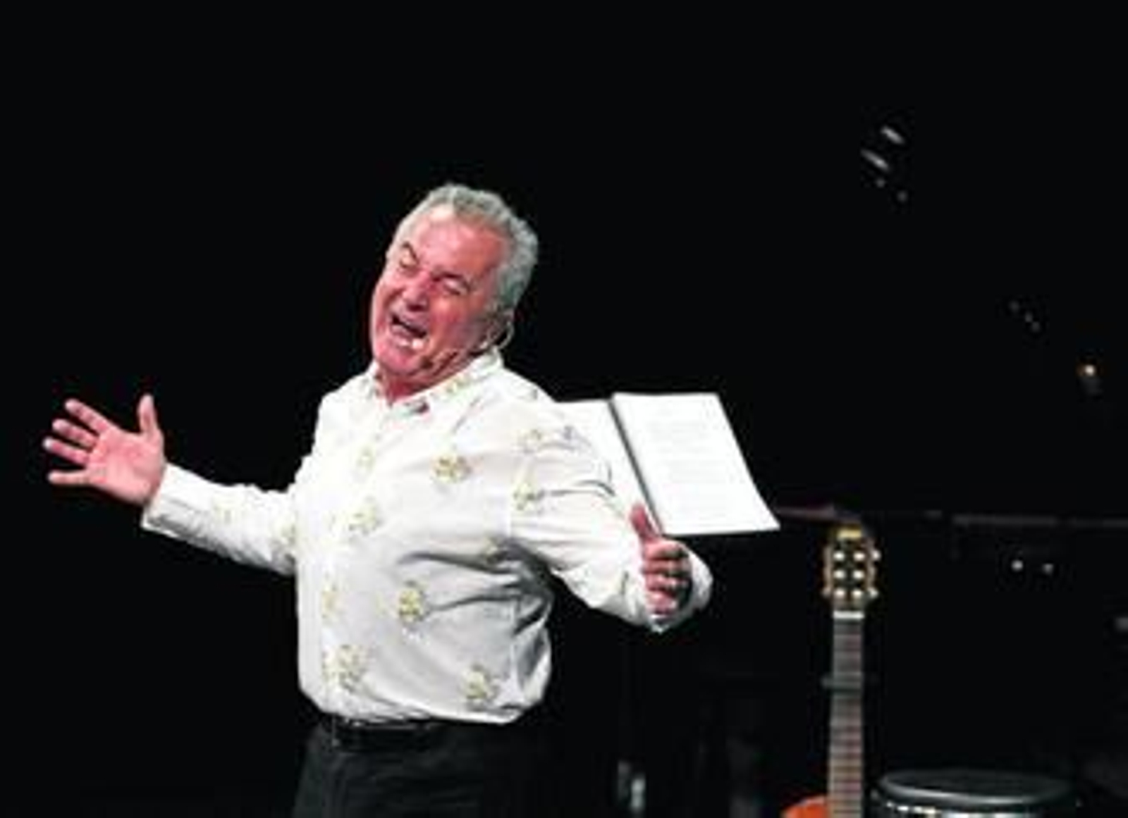 Víctor Manuel, el pasado miércoles.