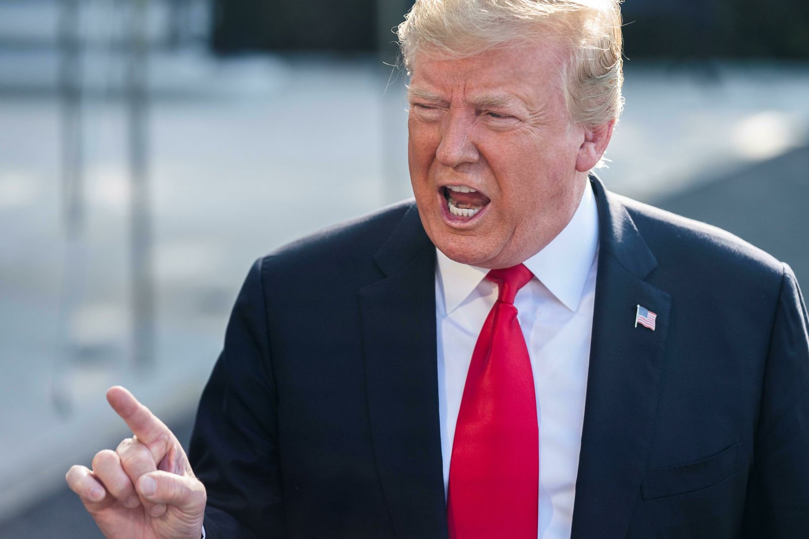 Trump ve "asqueroso, repugnante y sucio" un posible juicio político