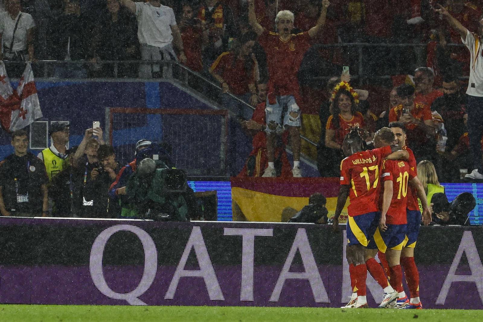 Las mejores fotos de la goleada de España a Georgia