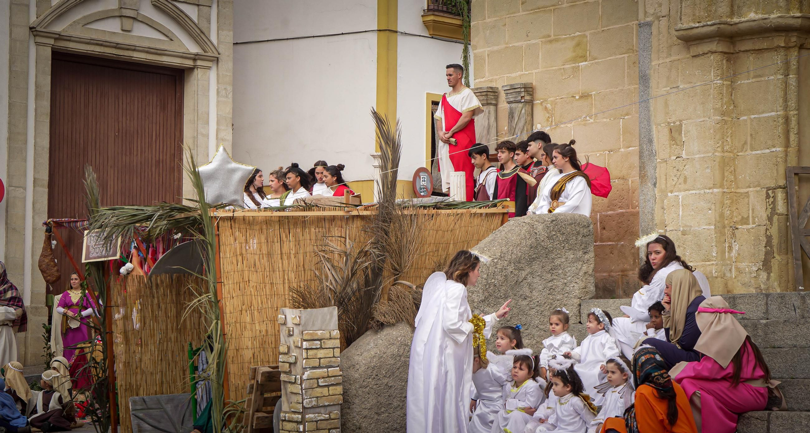 El Belén Viviente de la plaza de San Lucas de Jerez en imágenes