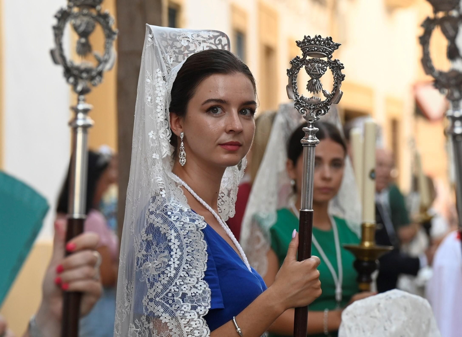 La procesión de la Virgen de Acá, en imágenes