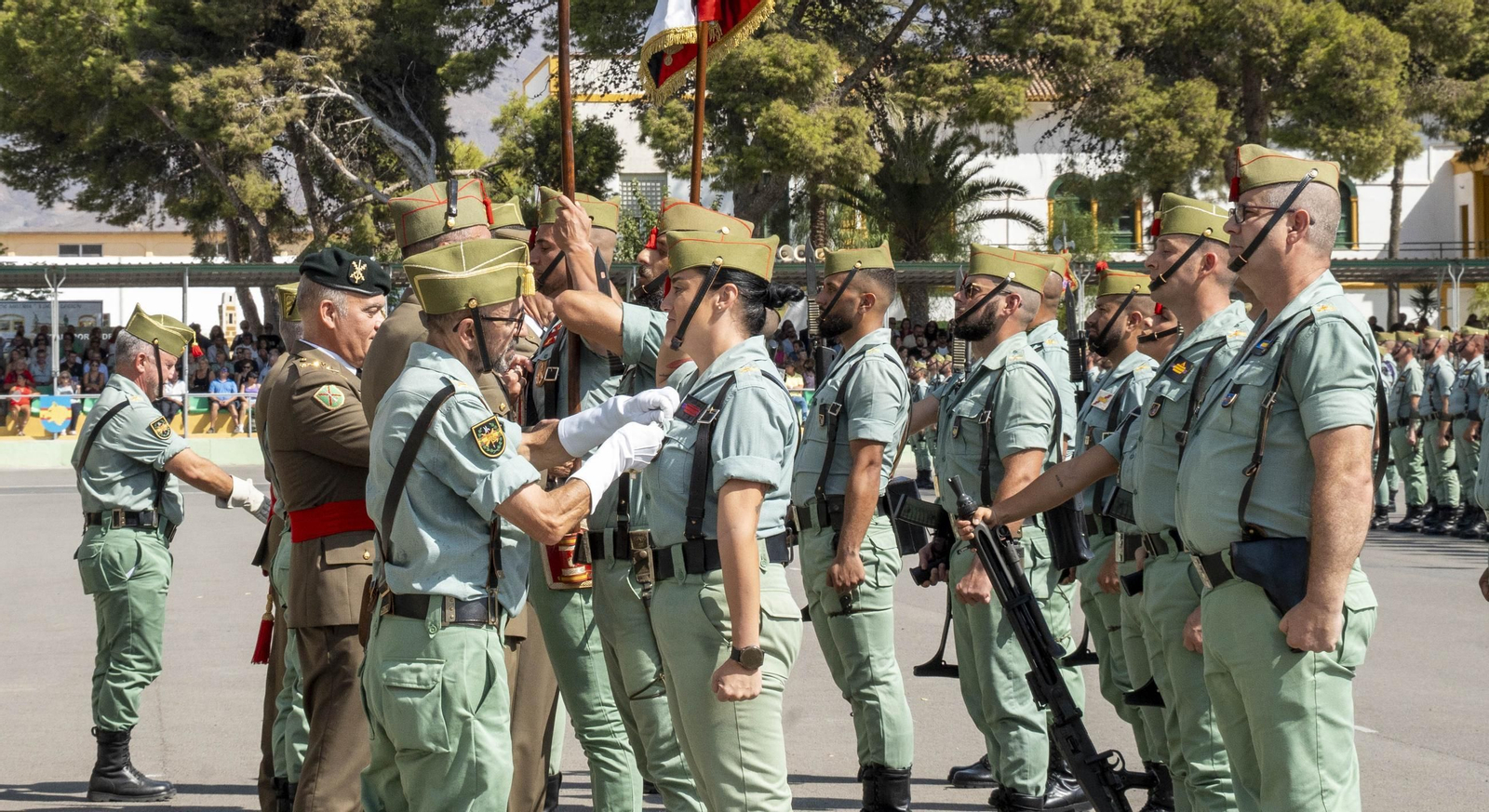 El CV (105) aniversario fundacional de la Legión