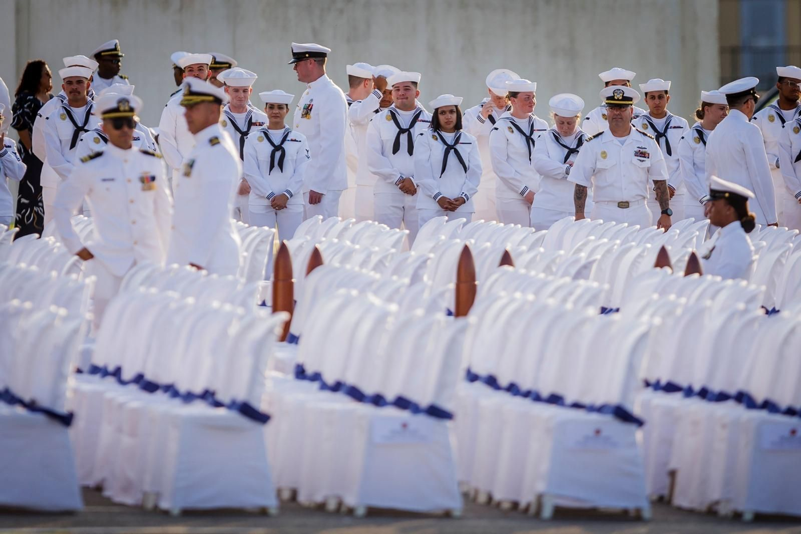 Así ha sido el cambio de comandante de EEUU en la Base de Rota