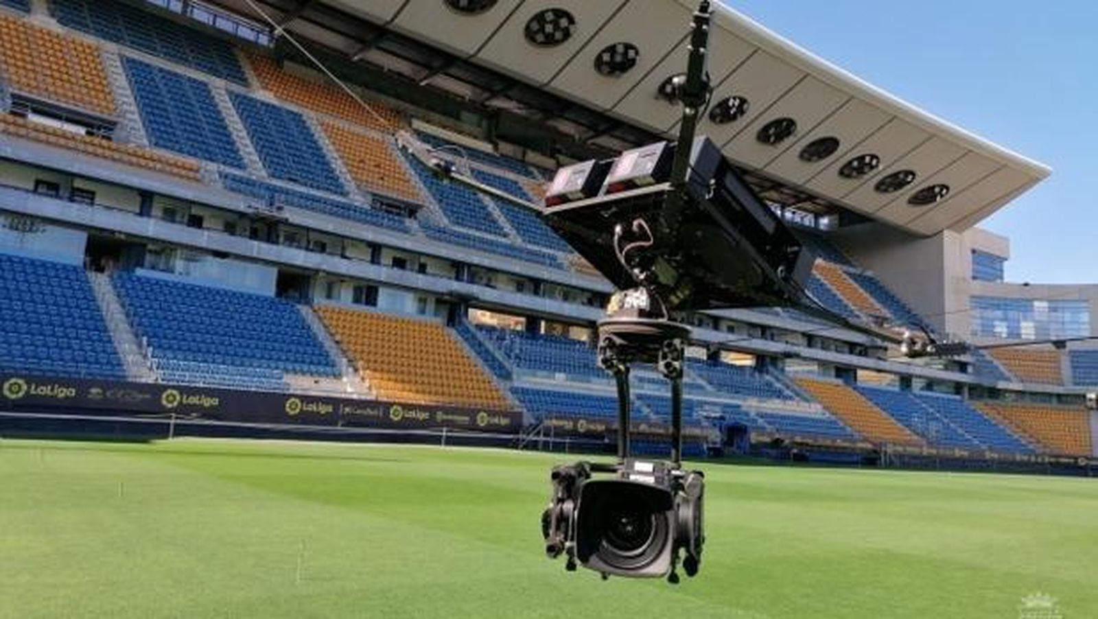 Imagen de la SkayCam  en el Ramón de Carranza.