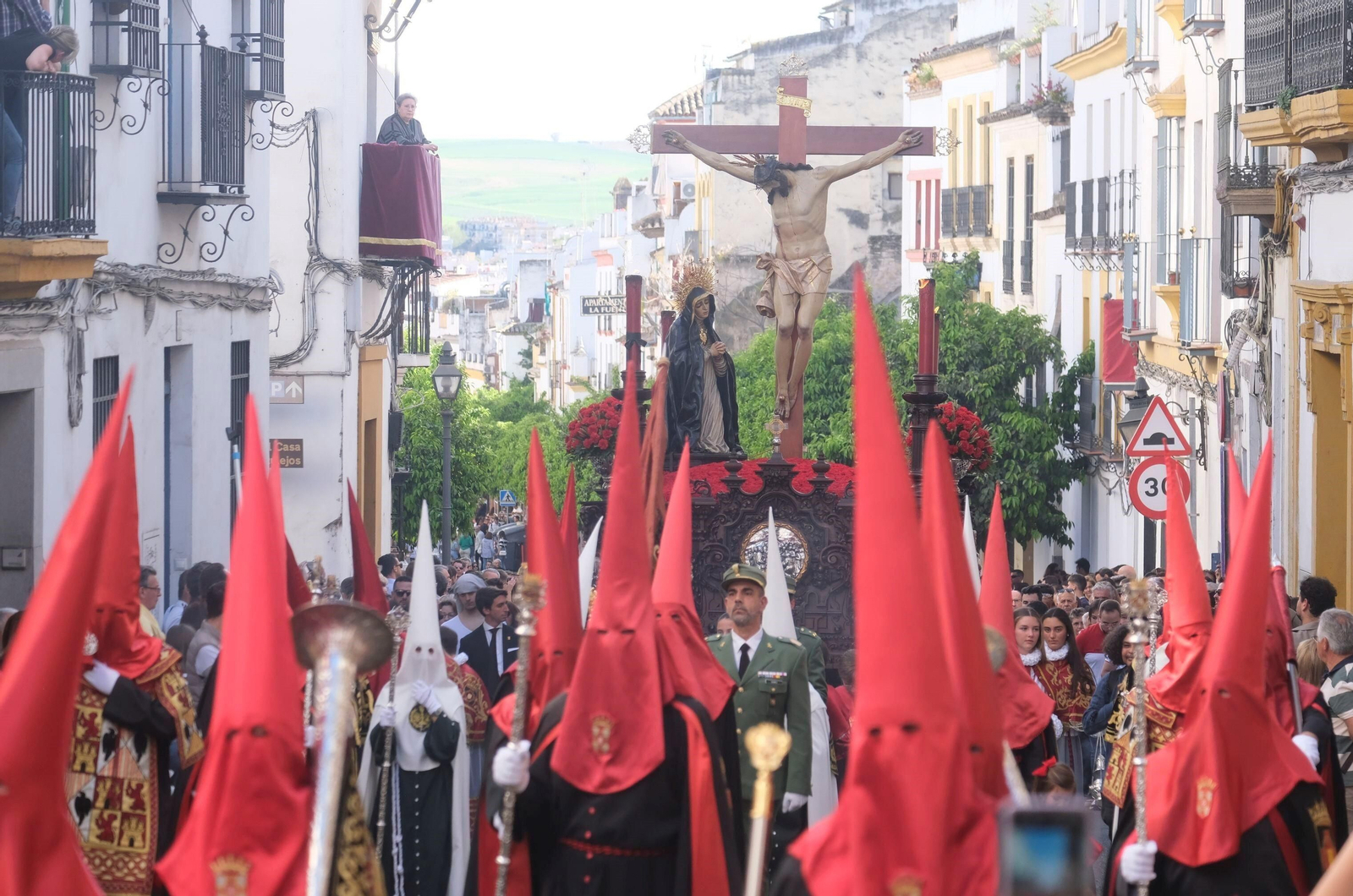 Santísimo Cristo de la Caridad en la tarde del Jueves Santo 2.023