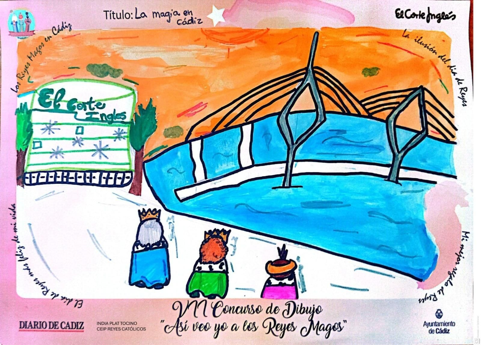 Los dibujos finalistas del concurso 'Así veo yo a los Reyes Magos'